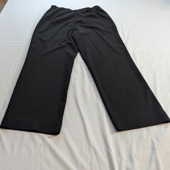 Sag Harbor Size 12 Black Stretch Dress Pants - Picture 2 of 9